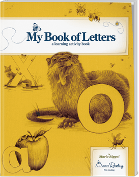 My Book of Letters All About Reading Pre-reading book cover