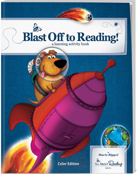 Blast Off to Reading Level 1 book cover